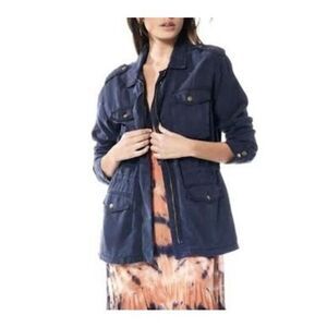 Young fab and broke YFB- Amelia Jacket- Midnight Pigment small